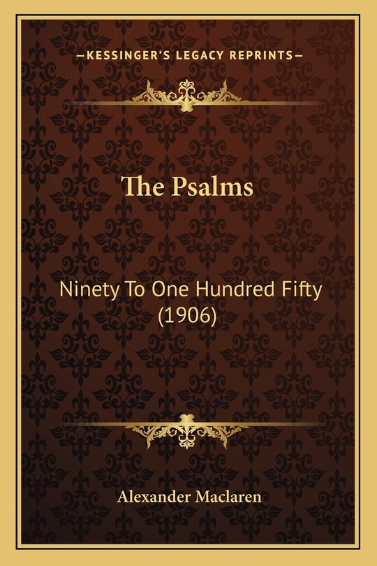 Couverture_The Psalms