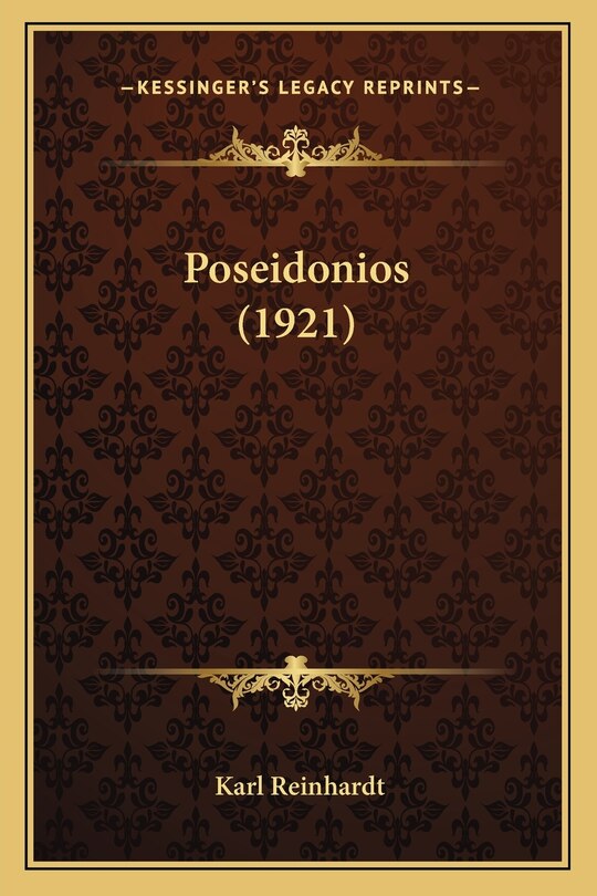 Front cover_Poseidonios (1921)
