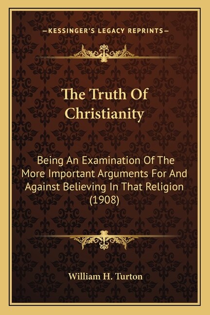 Couverture_The Truth Of Christianity