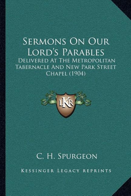 Couverture_Sermons On Our Lord's Parables