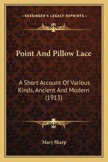 Front cover_Point And Pillow Lace