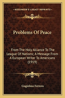Front cover_Problems of Peace