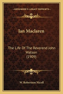 Front cover_Ian Maclaren