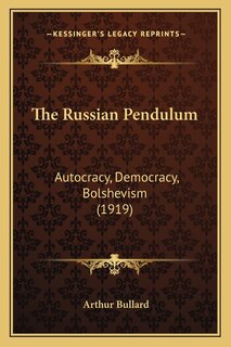 Front cover_The Russian Pendulum