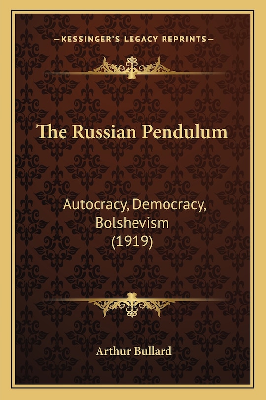 Front cover_The Russian Pendulum