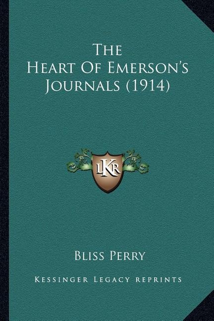 Front cover_The Heart Of Emerson's Journals (1914)