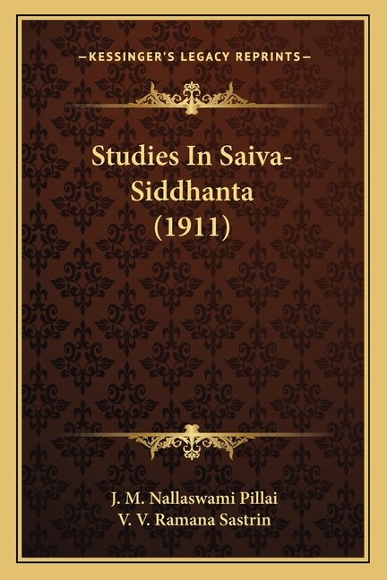 Couverture_Studies In Saiva-Siddhanta (1911)