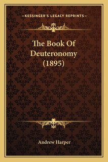 Front cover_The Book Of Deuteronomy (1895)