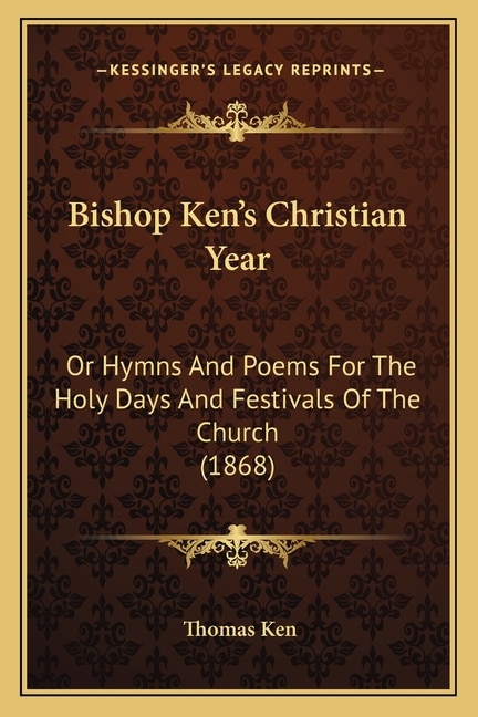 Front cover_Bishop Ken's Christian Year