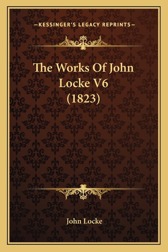Front cover_The Works Of John Locke V6 (1823)