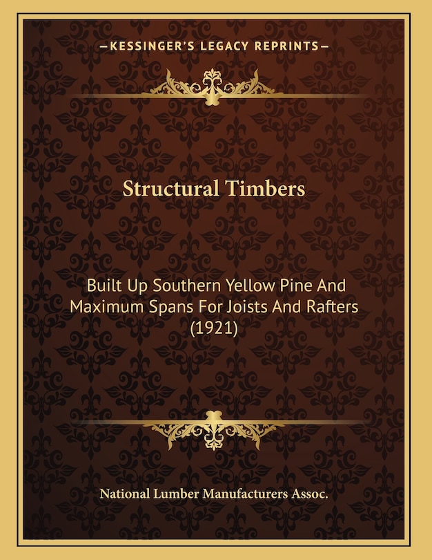 Front cover_Structural Timbers
