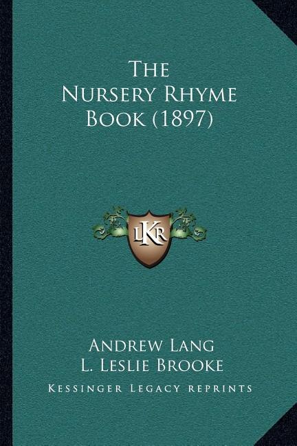 Front cover_The Nursery Rhyme Book (1897)