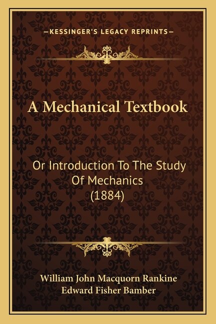 Front cover_A Mechanical Textbook