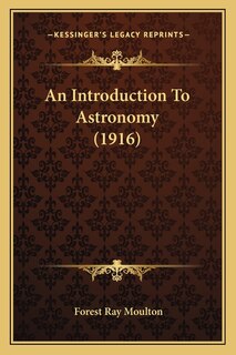 Couverture_An Introduction to Astronomy (1916)