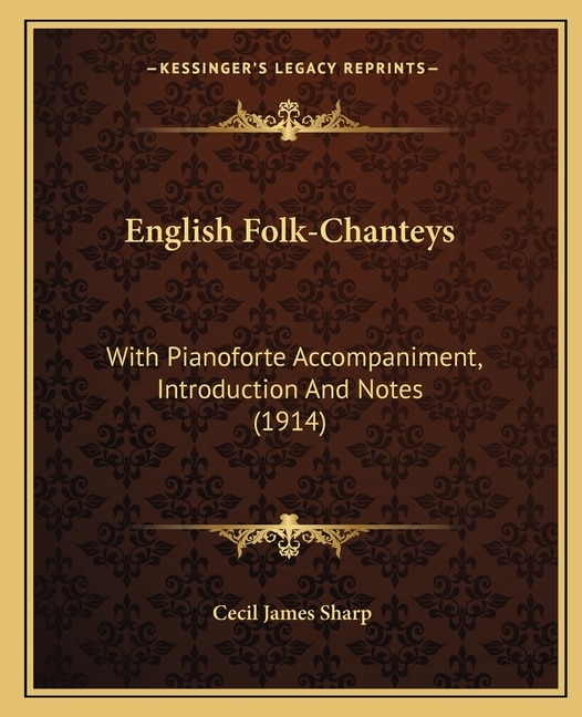 Couverture_English Folk-Chanteys