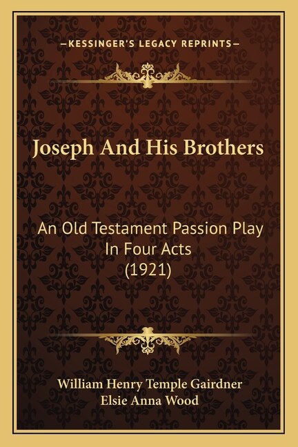 Front cover_Joseph And His Brothers