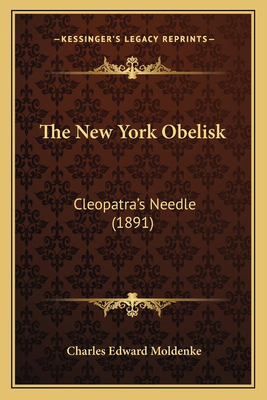 Front cover_The New York Obelisk