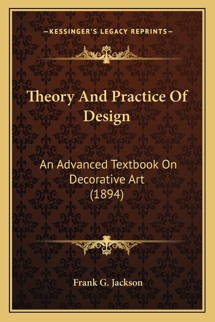 Couverture_Theory and Practice of Design
