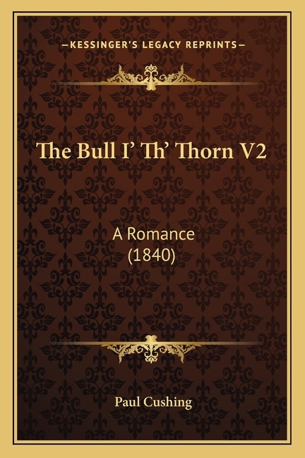 Front cover_The Bull I' Th' Thorn V2