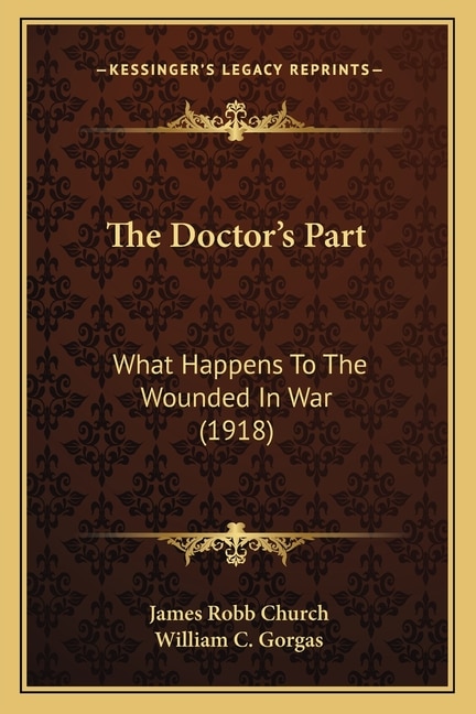 Front cover_The Doctor's Part
