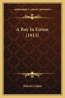 Front cover_A Boy In Eirinn (1913)