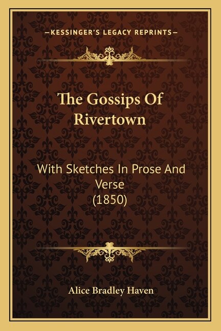 Couverture_The Gossips Of Rivertown