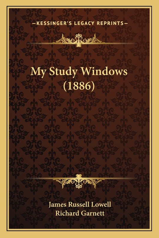 Couverture_My Study Windows (1886)