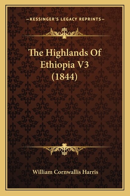 Front cover_The Highlands Of Ethiopia V3 (1844)