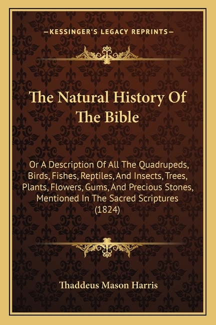 Couverture_The Natural History Of The Bible