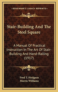 Front cover_Stair-Building and the Steel Square