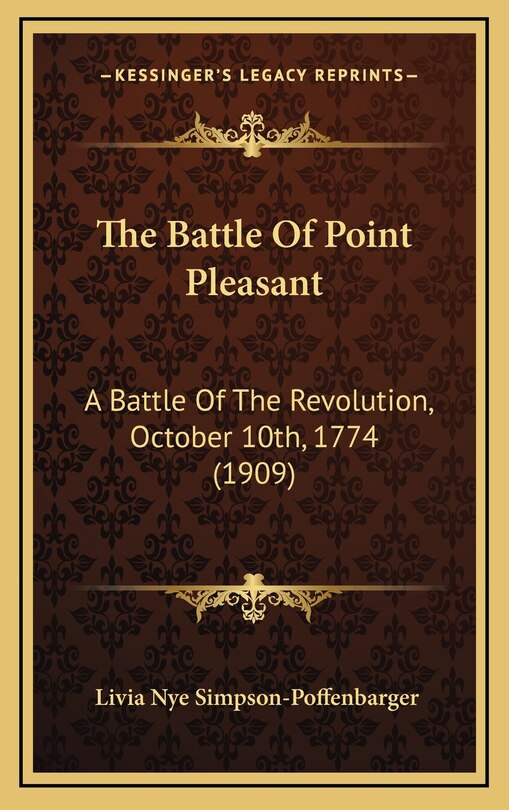 Front cover_The Battle of Point Pleasant