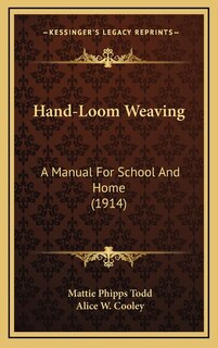 Front cover_Hand-Loom Weaving