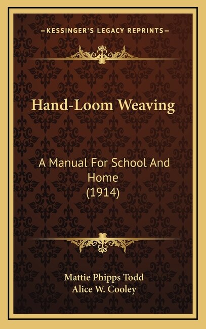 Front cover_Hand-Loom Weaving