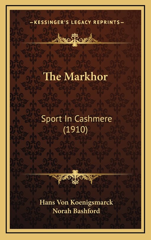 Front cover_The Markhor