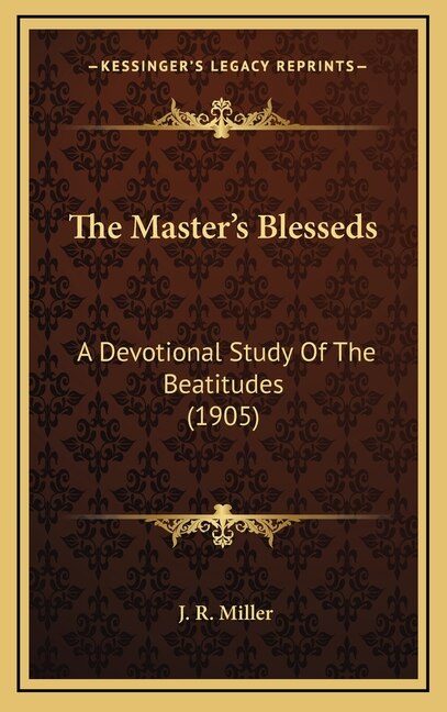 Couverture_The Master's Blesseds