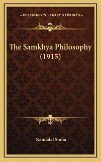 Front cover_The Samkhya Philosophy (1915)