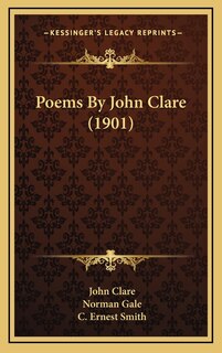 Front cover_Poems By John Clare (1901)