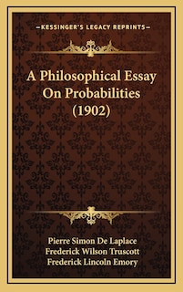 Front cover_A Philosophical Essay on Probabilities (1902)