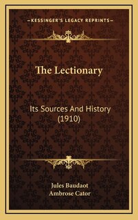 Couverture_The Lectionary