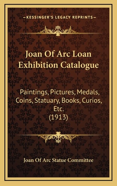 Front cover_Joan of Arc Loan Exhibition Catalogue