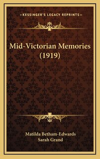 Front cover_Mid-Victorian Memories (1919)