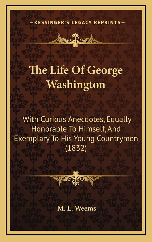 Front cover_The Life Of George Washington