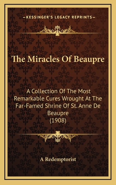 Couverture_The Miracles of Beaupre