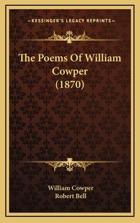 Front cover_The Poems of William Cowper (1870)