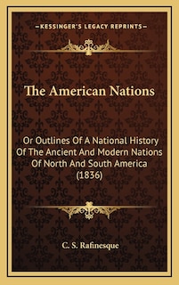 Front cover_The American Nations