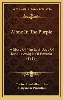 Front cover_Alone In The Purple