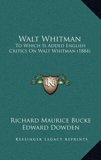 Front cover_Walt Whitman
