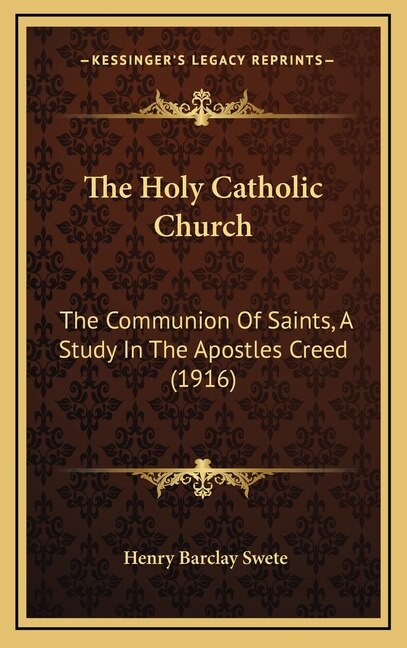 Front cover_The Holy Catholic Church