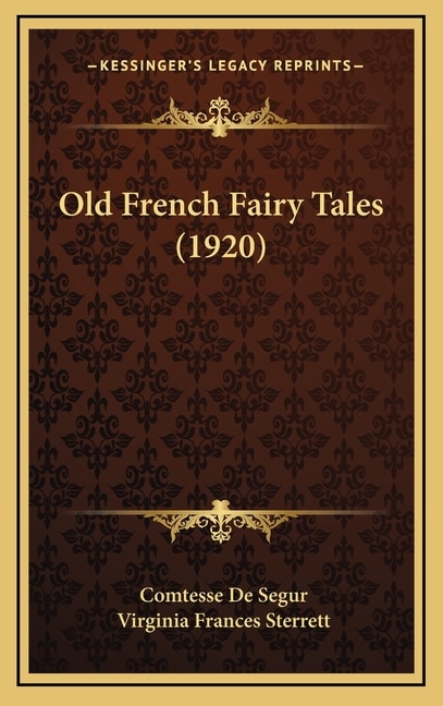Front cover_Old French Fairy Tales (1920)