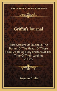 Front cover_Griffin's Journal